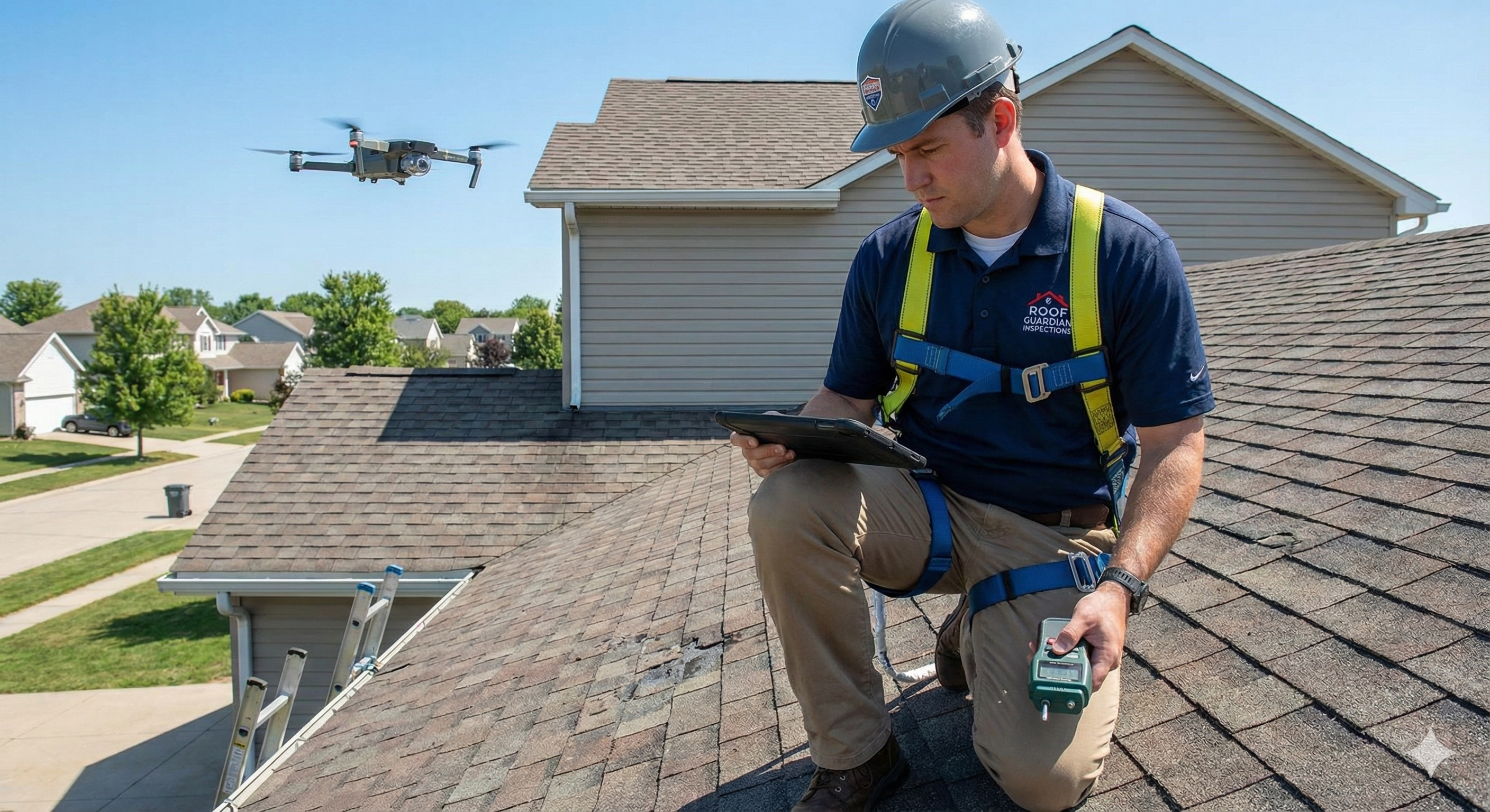 skilled roof inspection services by Vance Roofing